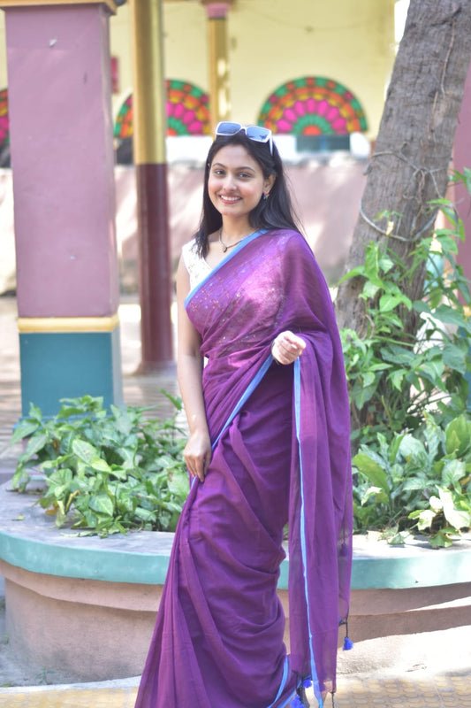 Pure Mul Saree