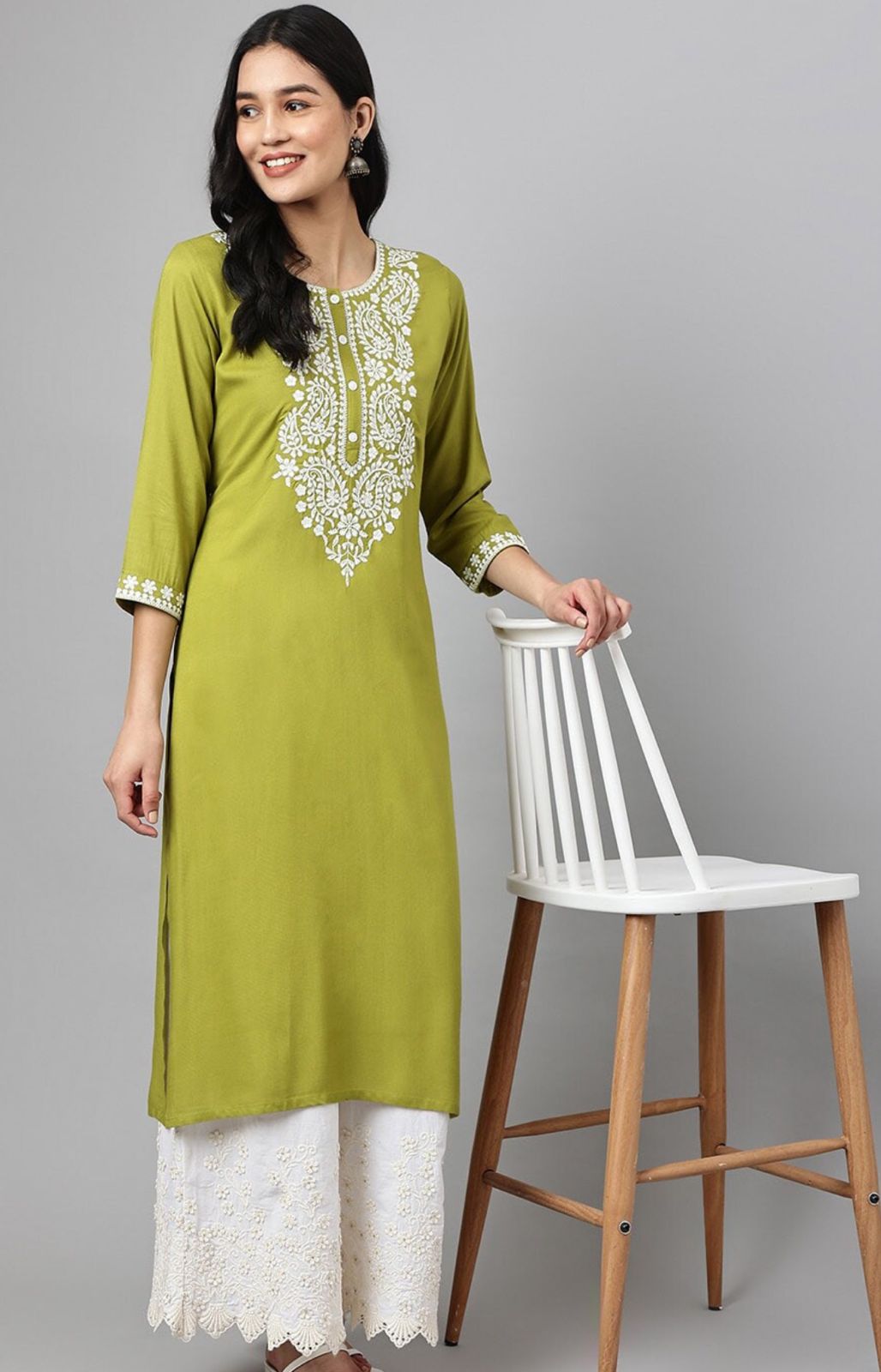 Embroidered Kurta