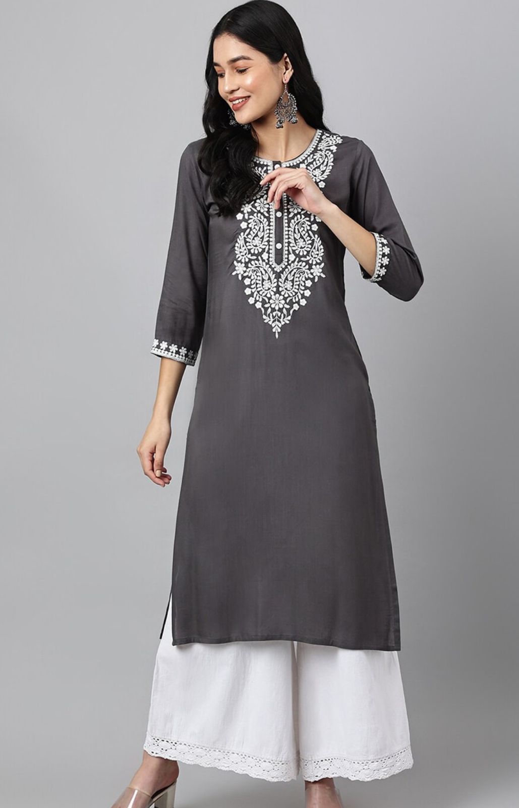 Embroidered Kurta