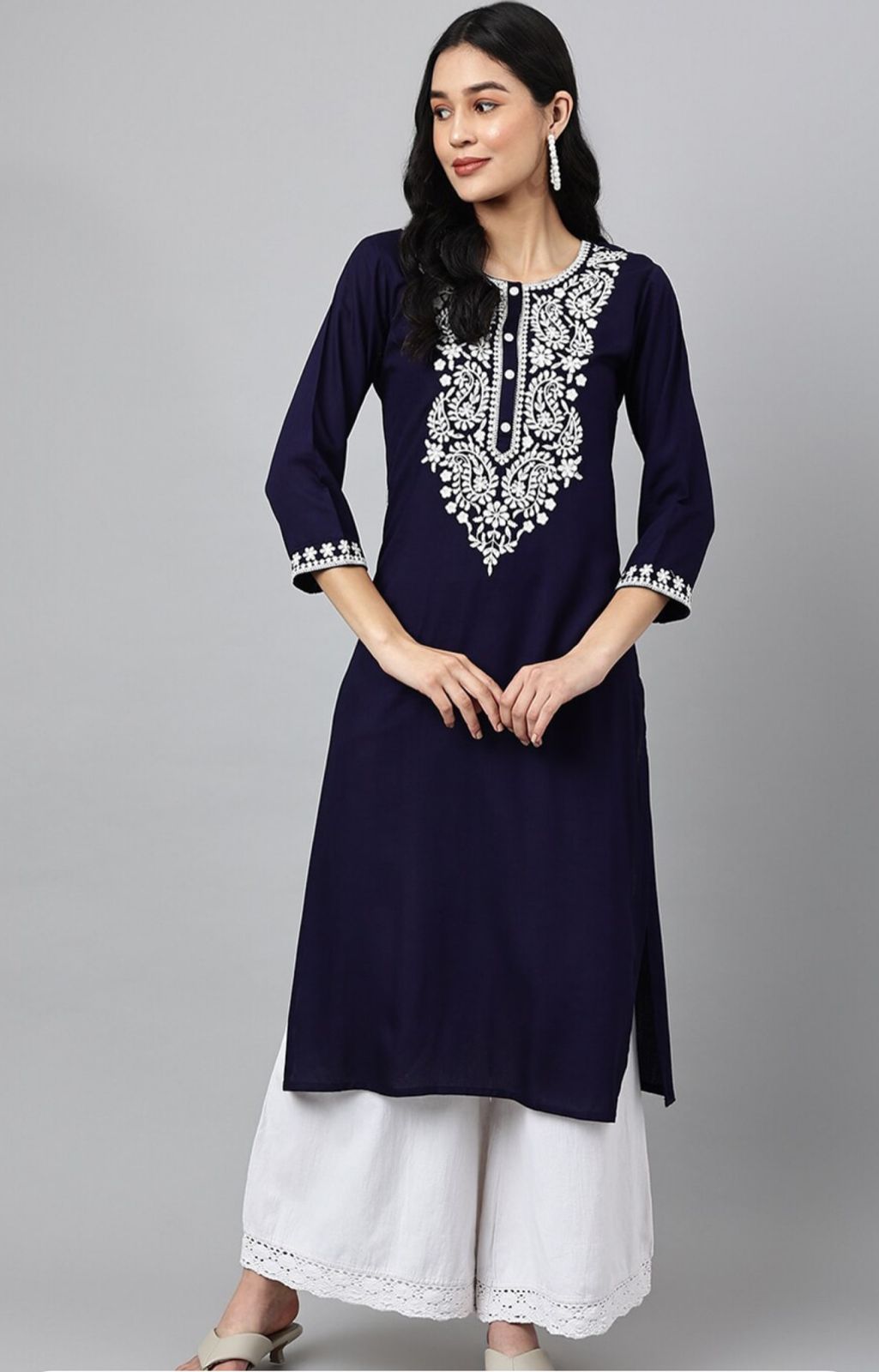 Embroidered Kurta