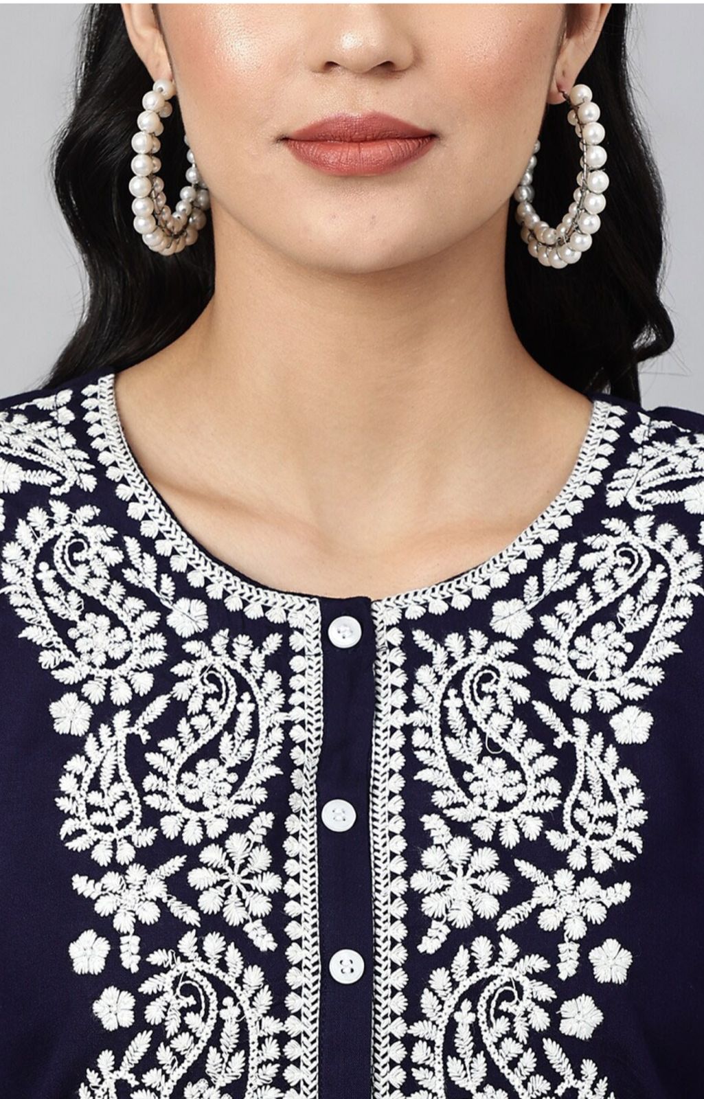 Embroidered Kurta