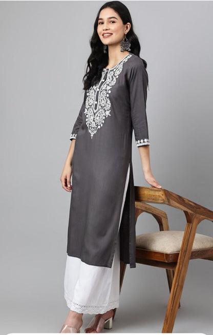 Embroidered Kurta