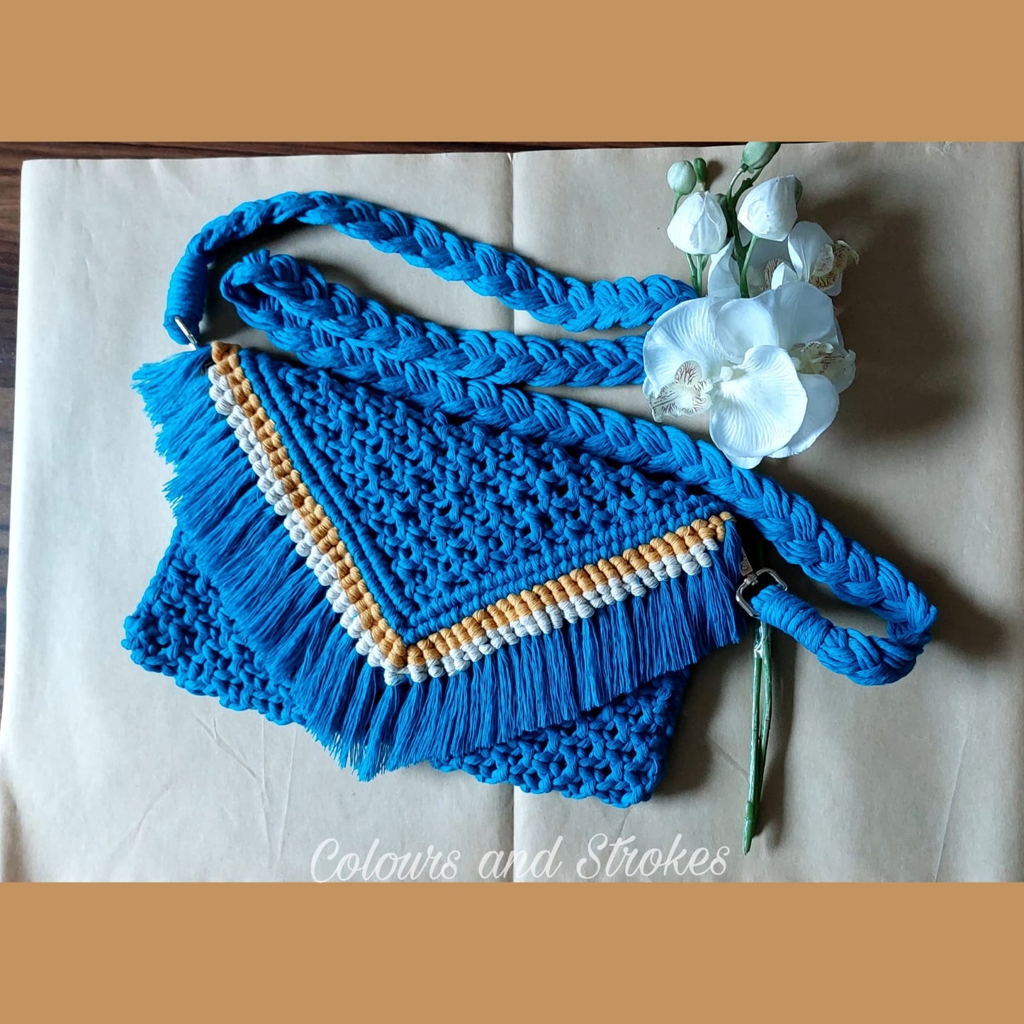 Handmade Macrame Sling Bag