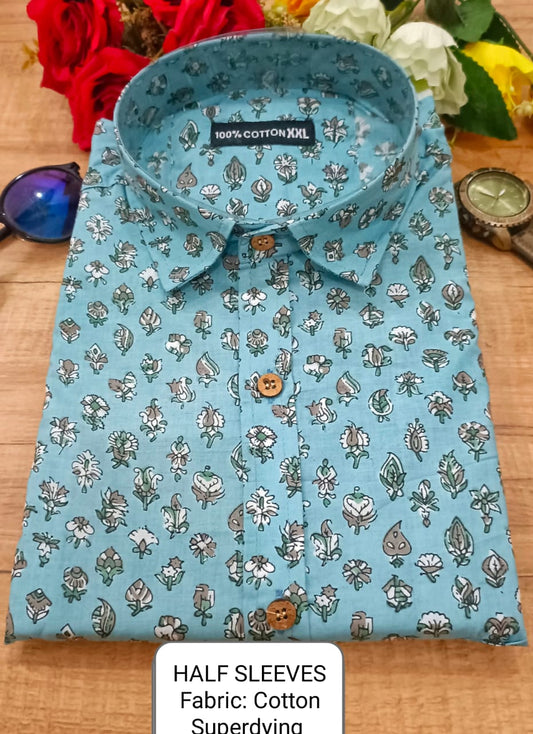 Cotton Half Sleeve Shirt