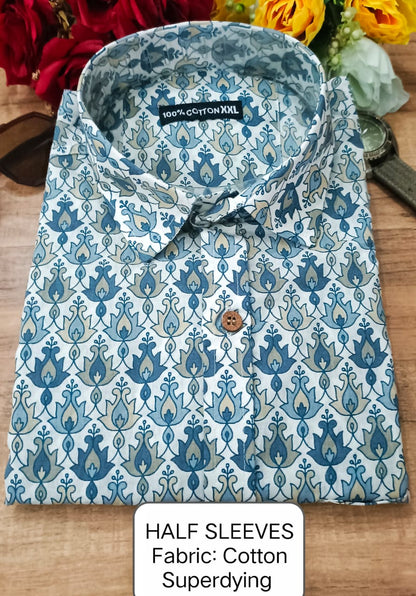 Cotton Half Sleeve Shirt