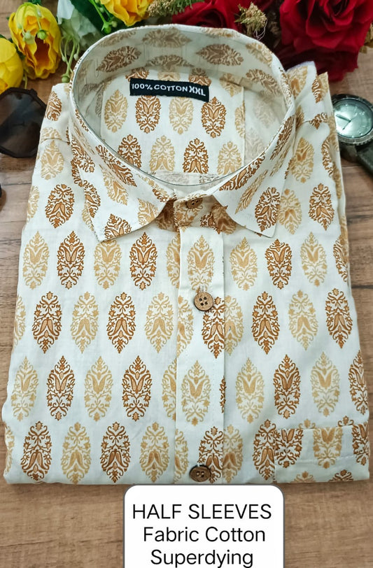 Cotton Half Sleeve Shirt