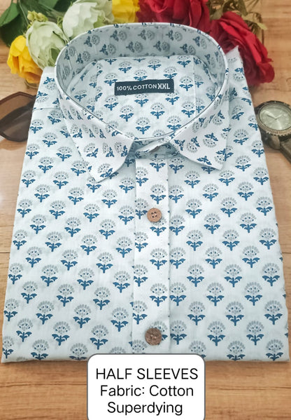 Cotton Half Sleeve Shirt