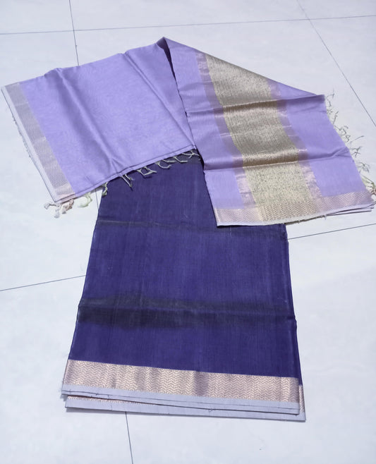 Maheshwari Unstitched Suit with dupatta