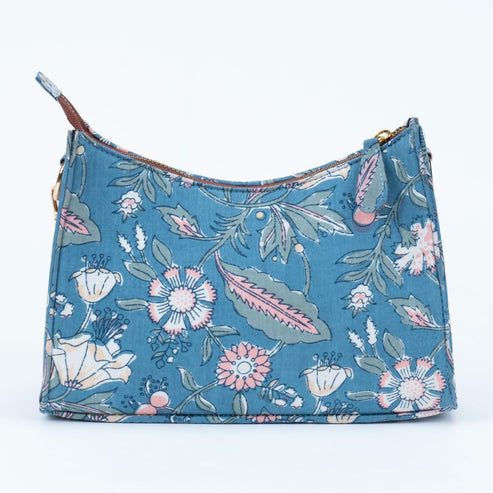 Spring Morning Blockprinted Cross Body Bags