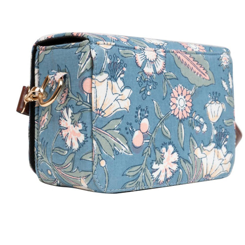 Spring Morning Blockprinted Cross Body Bags