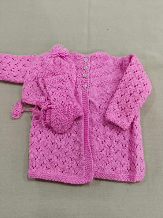 Handwoven Sweaters For Kids.3months-1 year