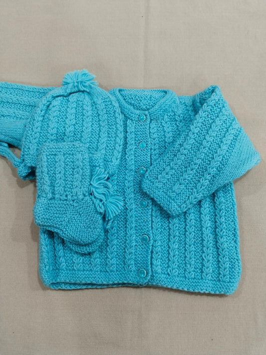 Handwoven Sweaters For Kids.3months-1 year