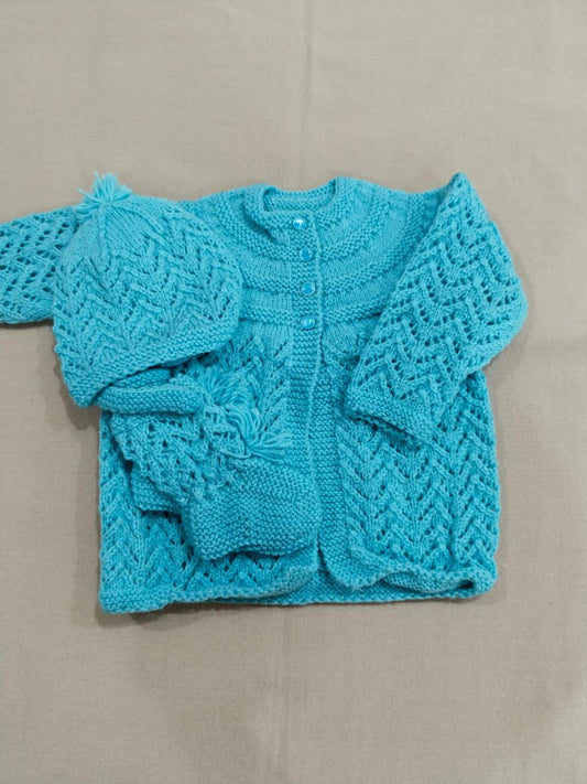 Handwoven Sweaters For Kids.3months-1 year