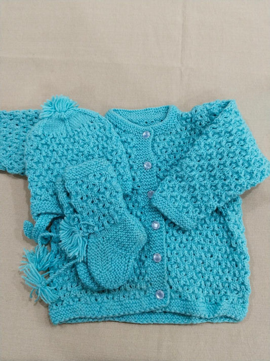 Handwoven Sweaters For Kids.3months-1 year